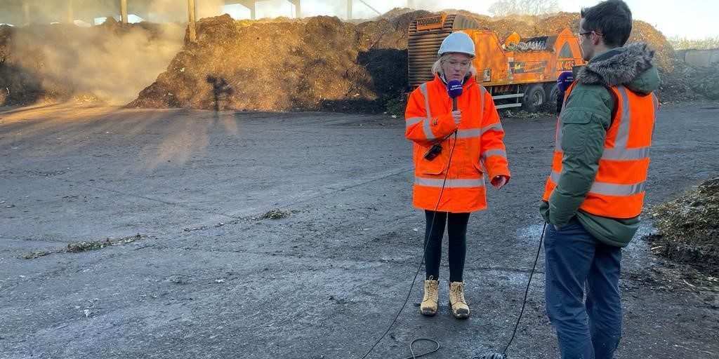 Christmas tree recycling BBC radio