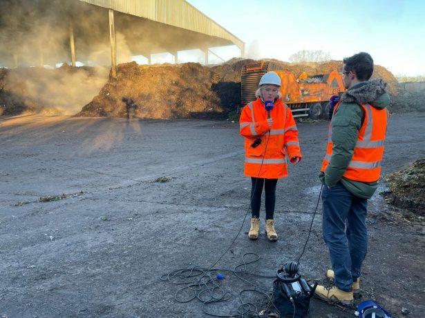 Christmas tree recycling BBC radio