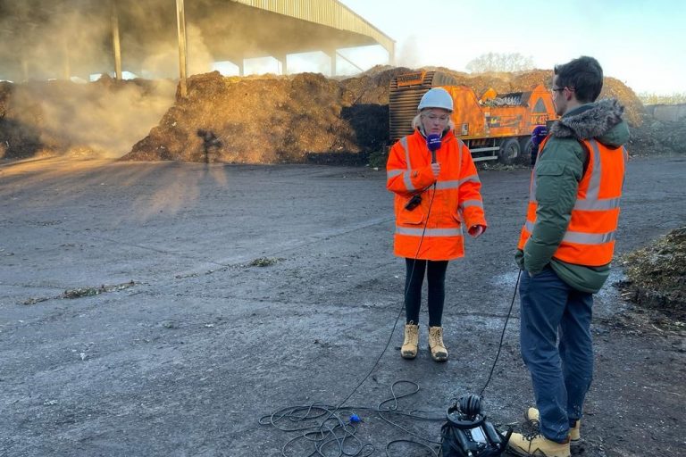Christmas tree recycling BBC radio