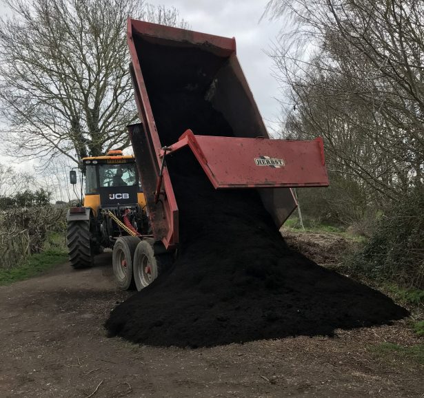 Compost supply to allotment