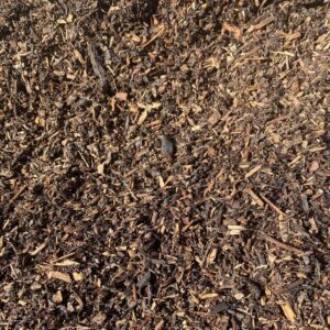 Decorative garden mulch